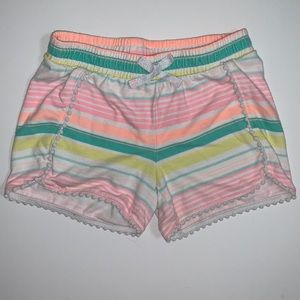 Jumping Beans Girl’s shorts stripes size 6